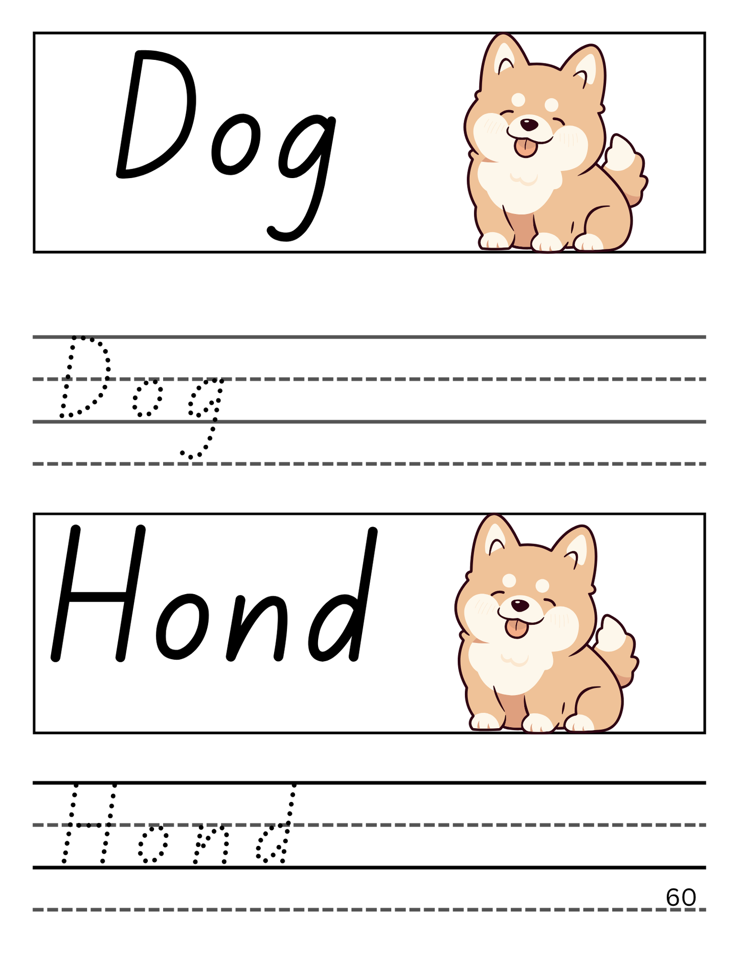 Pandu Learns Afrikaans Workbook